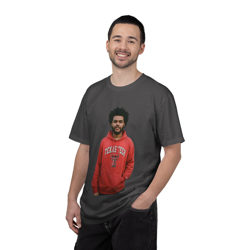 Graphic Photo Tee — Casual Vintage-Style Portrait Print T-Shirt