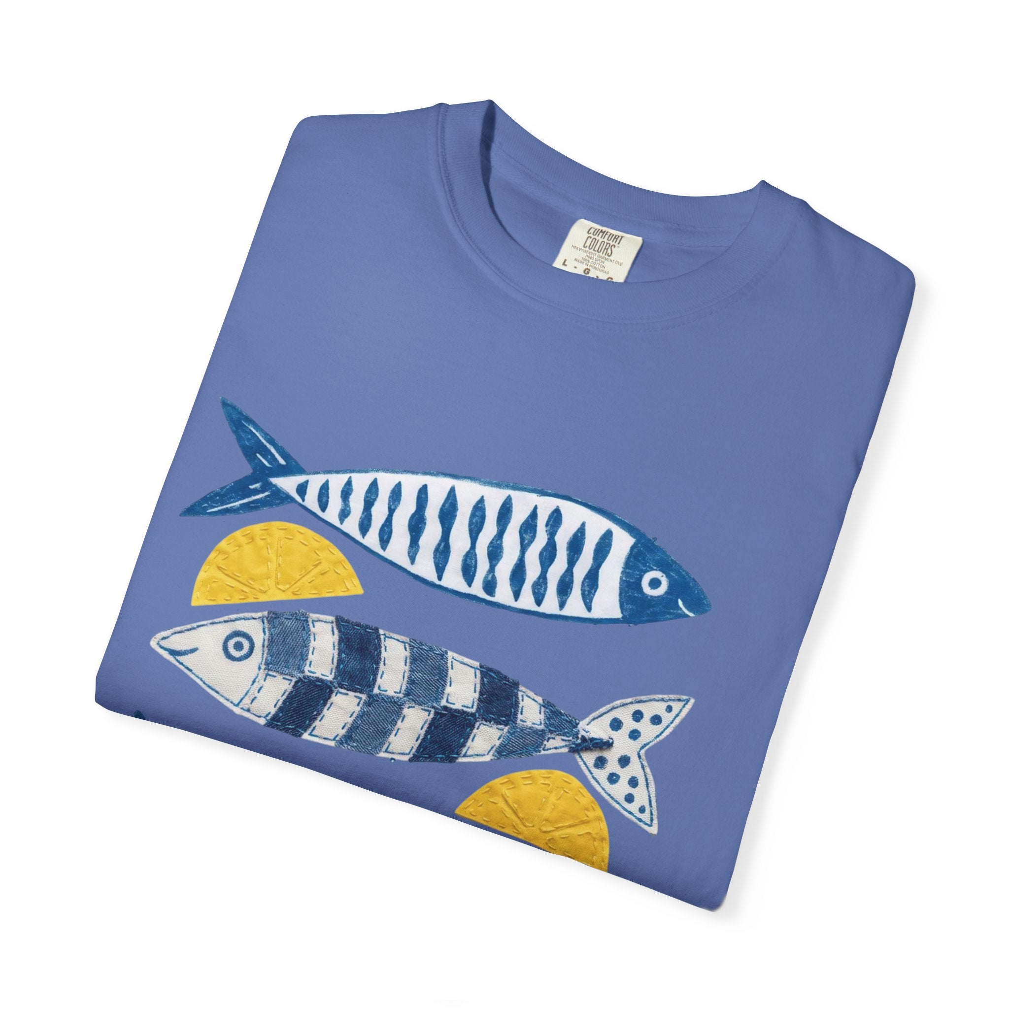 Sardine Fish Print T-Shirt — Nautical Graphic Tee