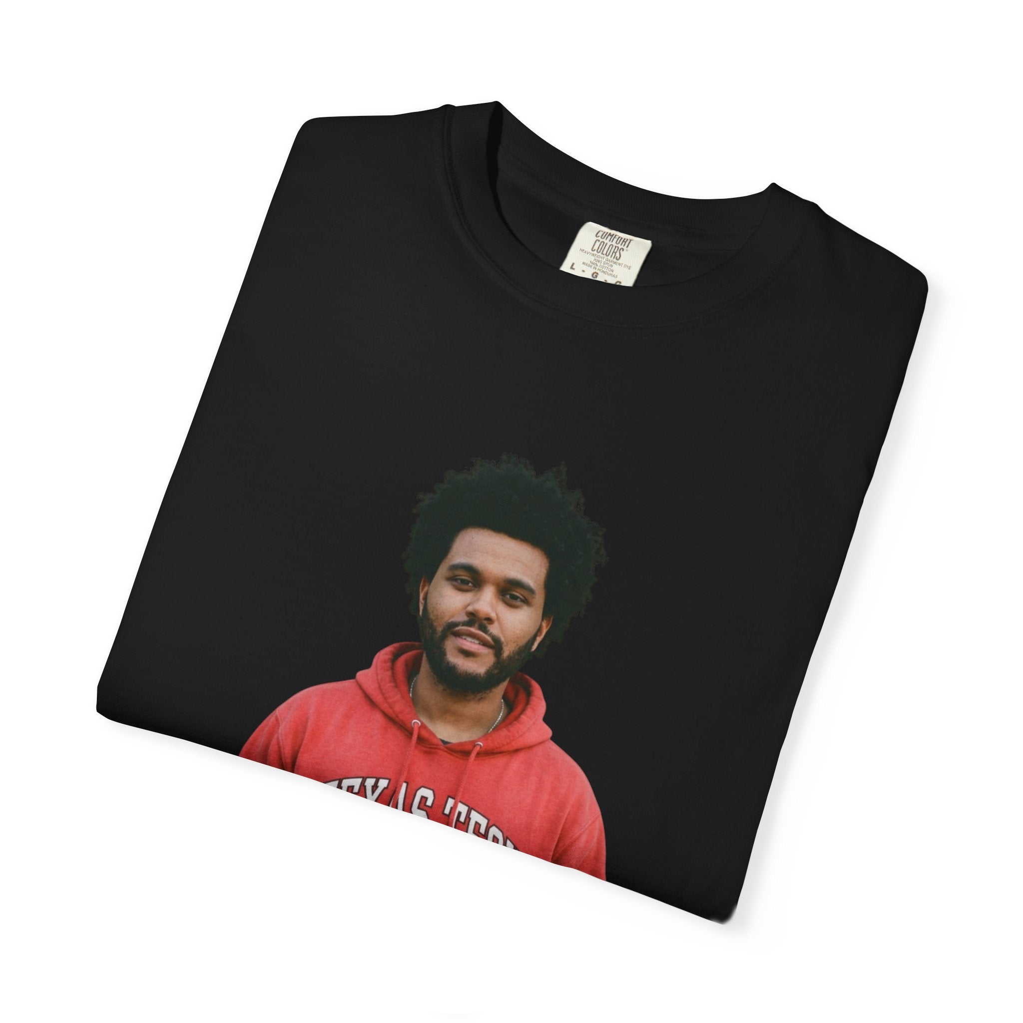 Graphic Photo Tee — Casual Vintage-Style Portrait Print T-Shirt