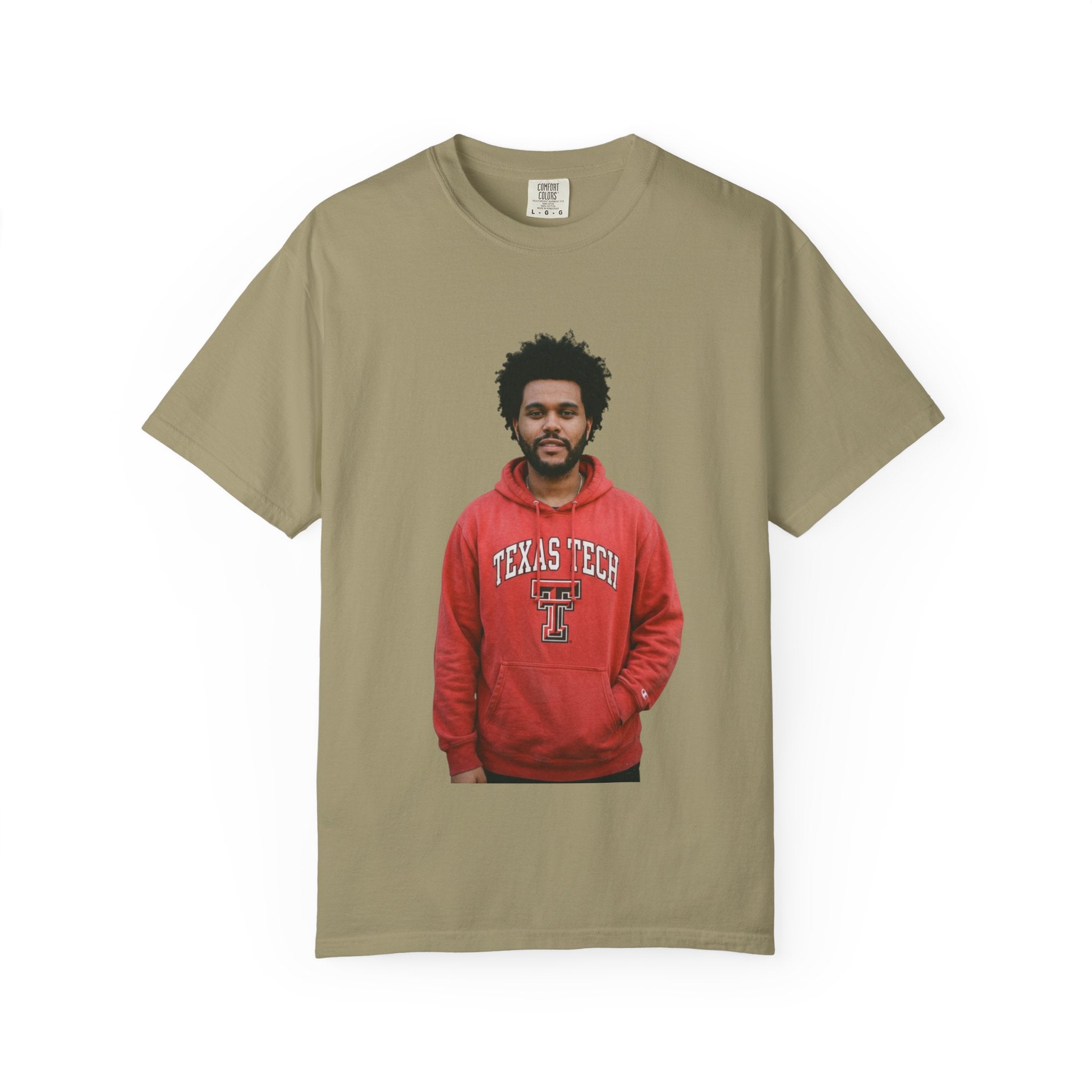 Graphic Photo Tee — Casual Vintage-Style Portrait Print T-Shirt