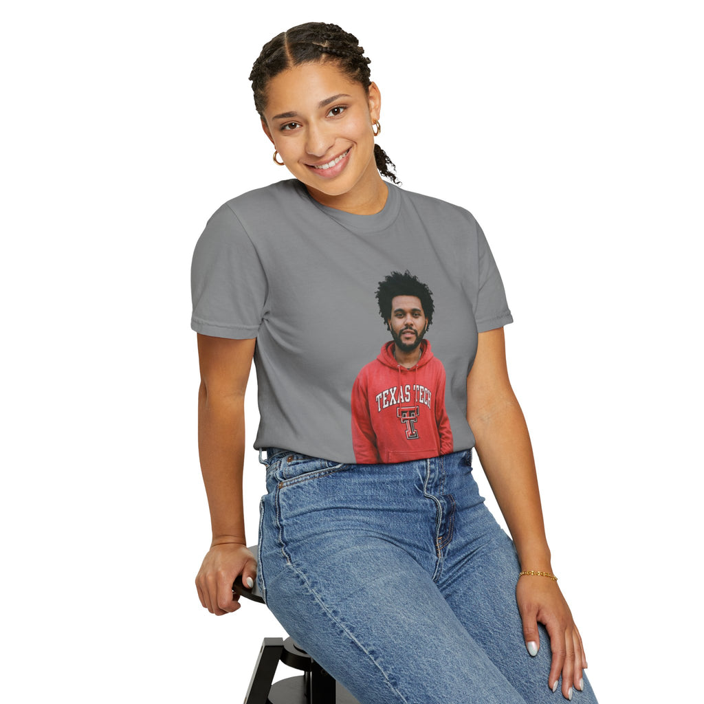 Graphic Photo Tee — Casual Vintage-Style Portrait Print T-Shirt