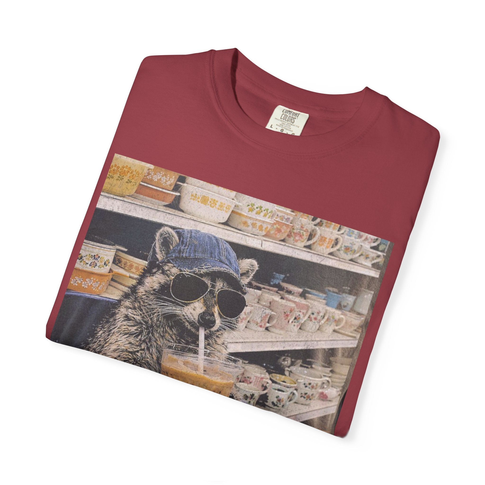 Raccoon Thrift Finds Tee — "I’d thrift that" Graphic T-Shirt