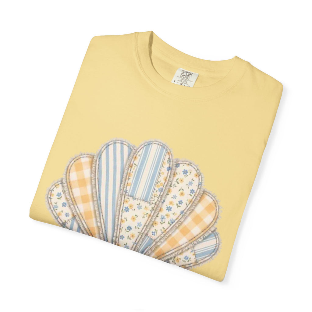 Seaside Patchwork Seashell Tee