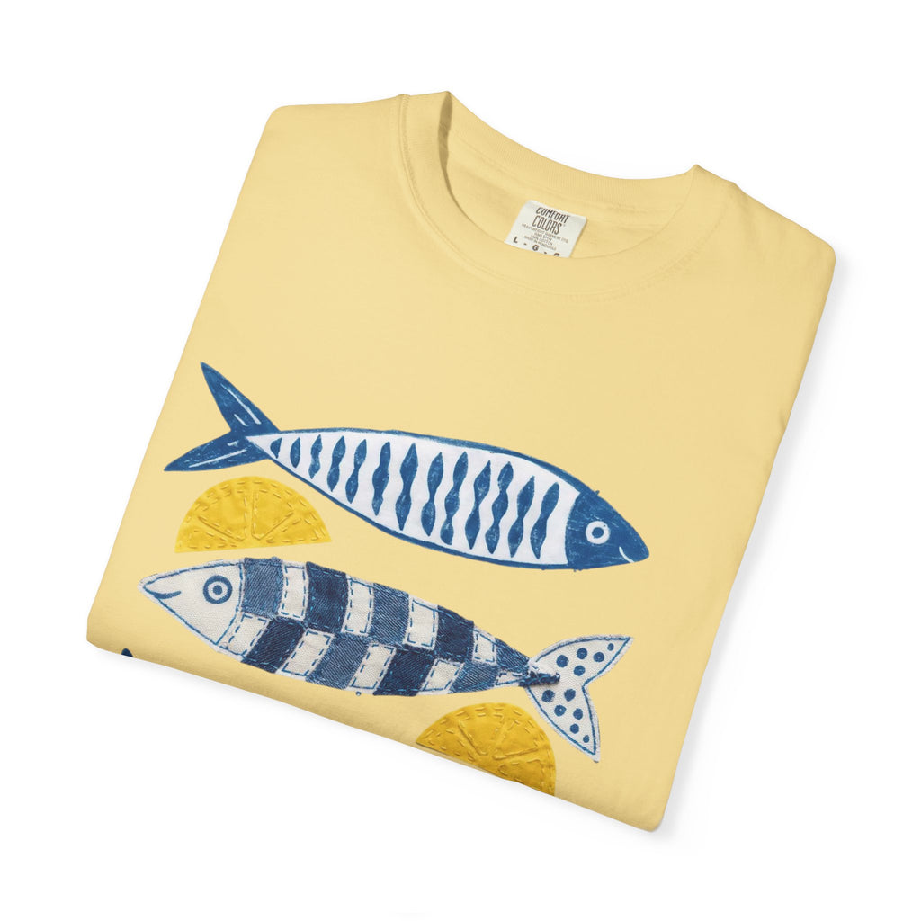 Sardine Fish Print T-Shirt — Nautical Graphic Tee