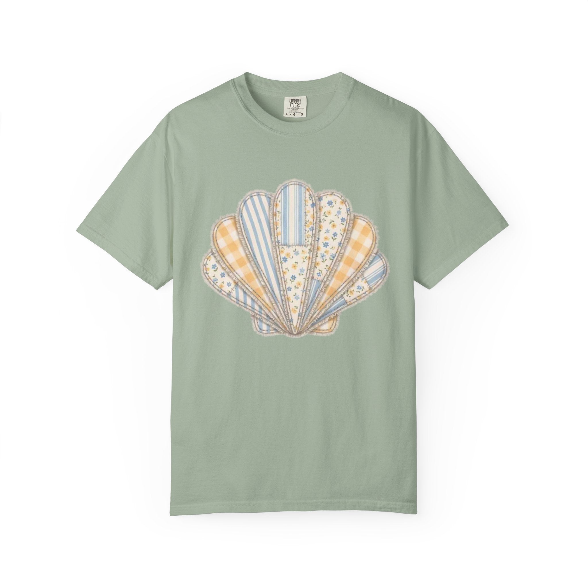 Seaside Patchwork Seashell Tee
