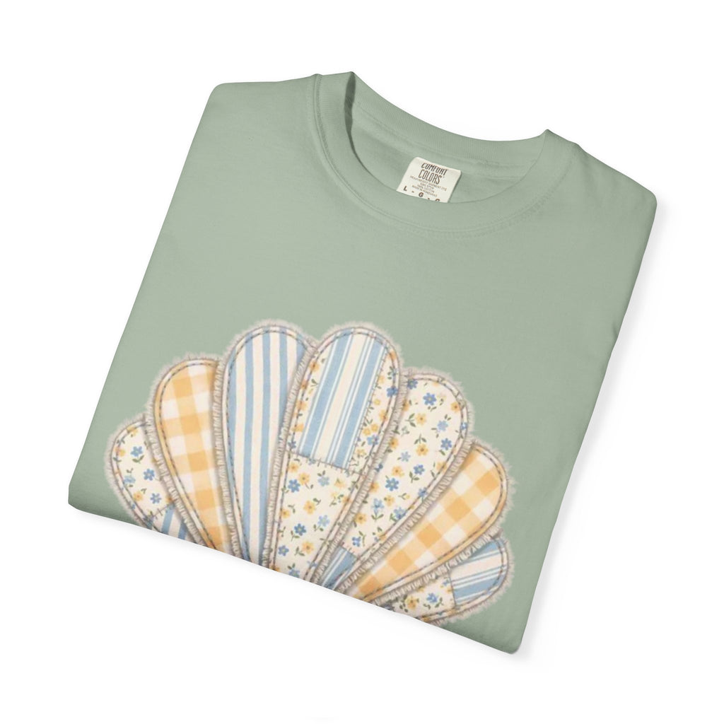 Seaside Patchwork Seashell Tee