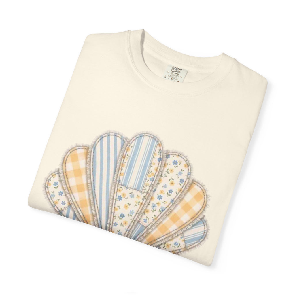Seaside Patchwork Seashell Tee