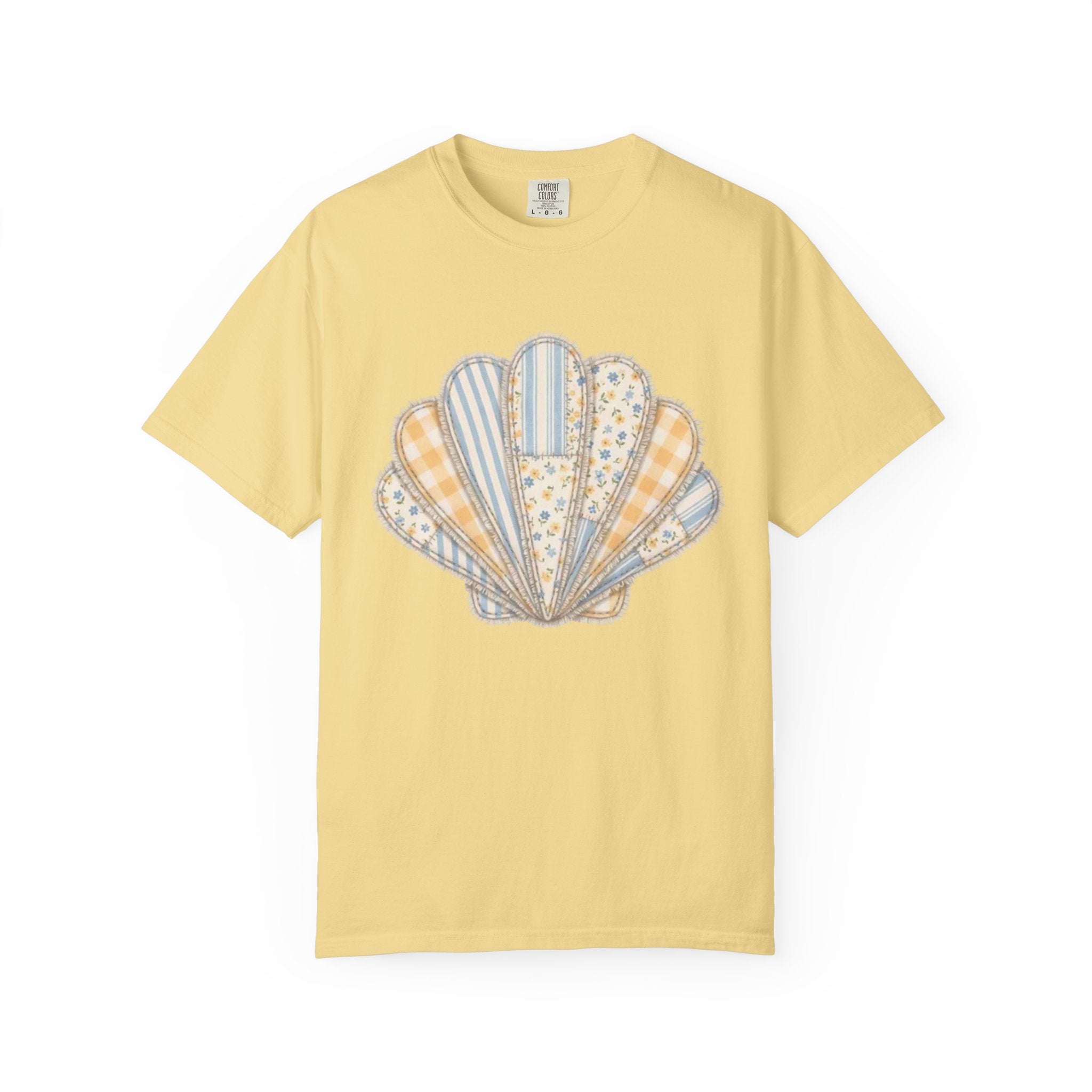 Seaside Patchwork Seashell Tee