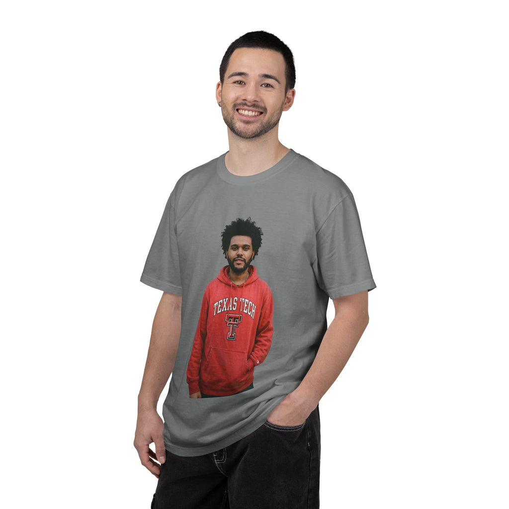 Graphic Photo Tee — Casual Vintage-Style Portrait Print T-Shirt