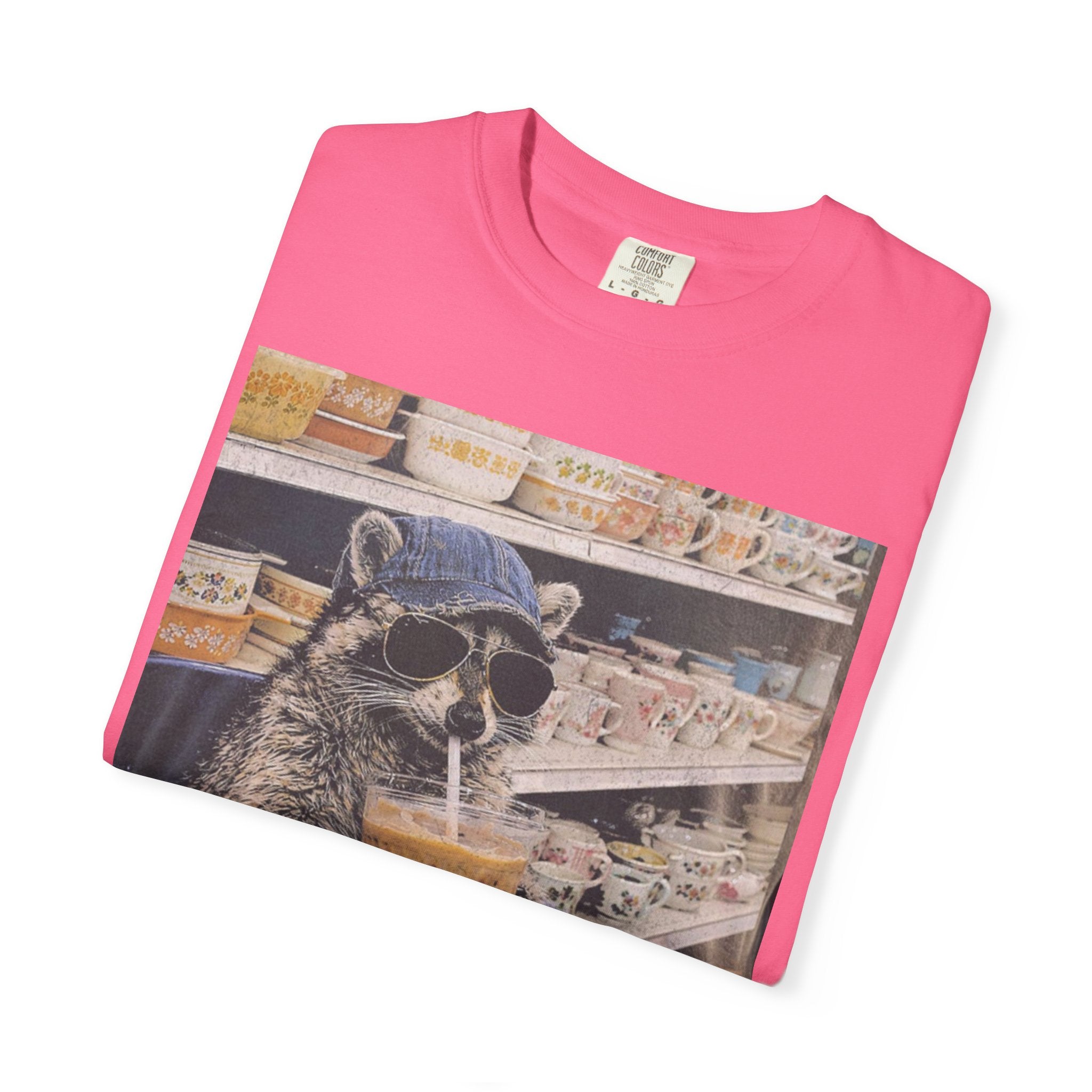 Raccoon Thrift Finds Tee — "I’d thrift that" Graphic T-Shirt