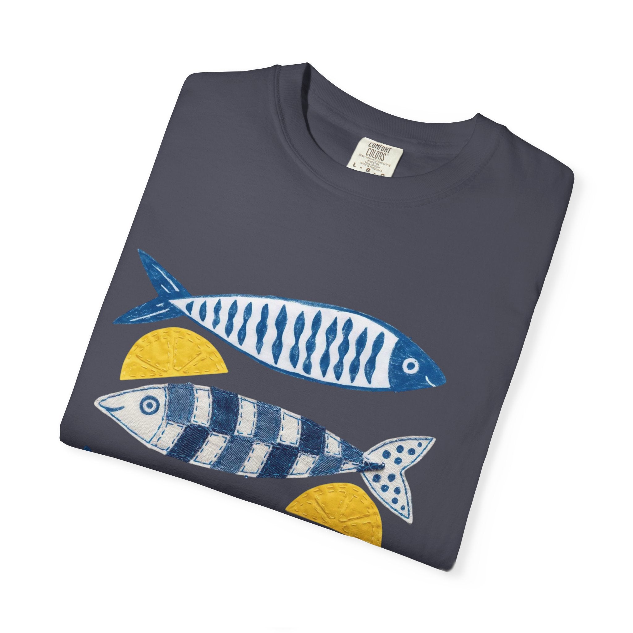 Sardine Fish Print T-Shirt — Nautical Graphic Tee