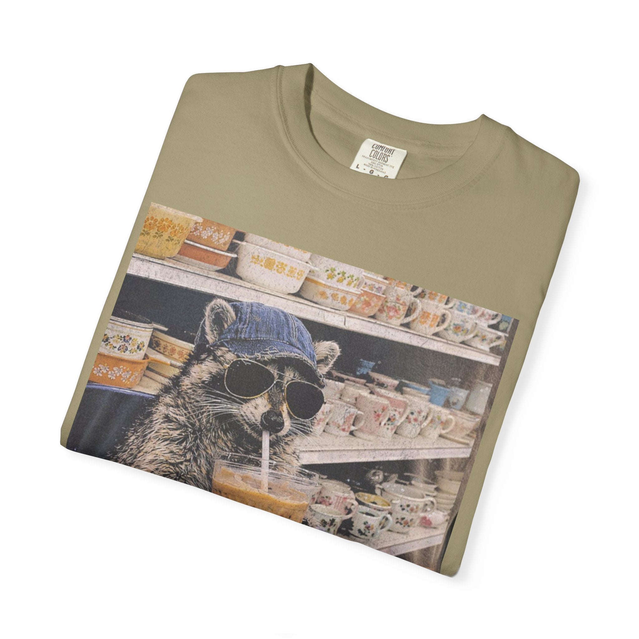 Raccoon Thrift Finds Tee — "I’d thrift that" Graphic T-Shirt