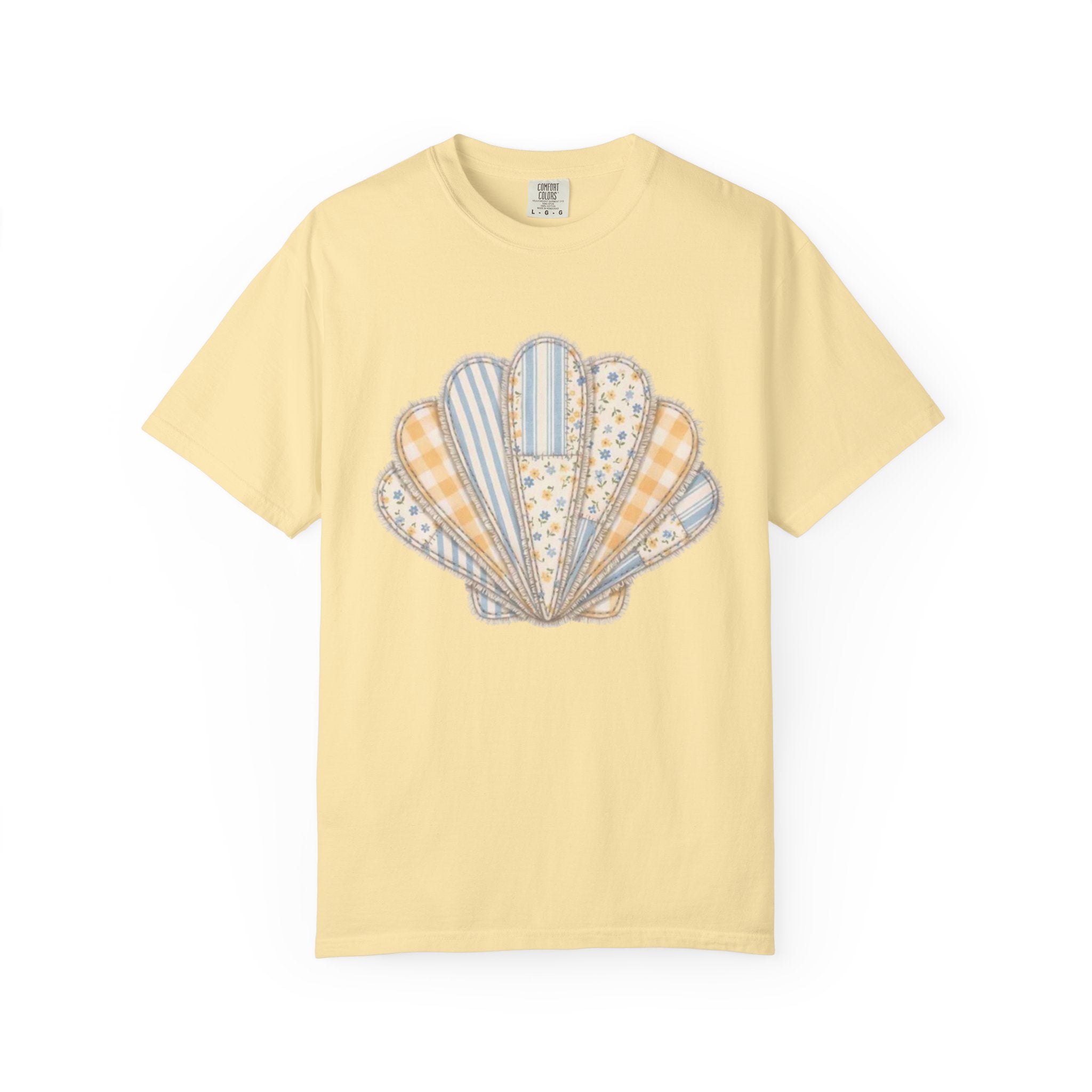 Seaside Patchwork Seashell Tee