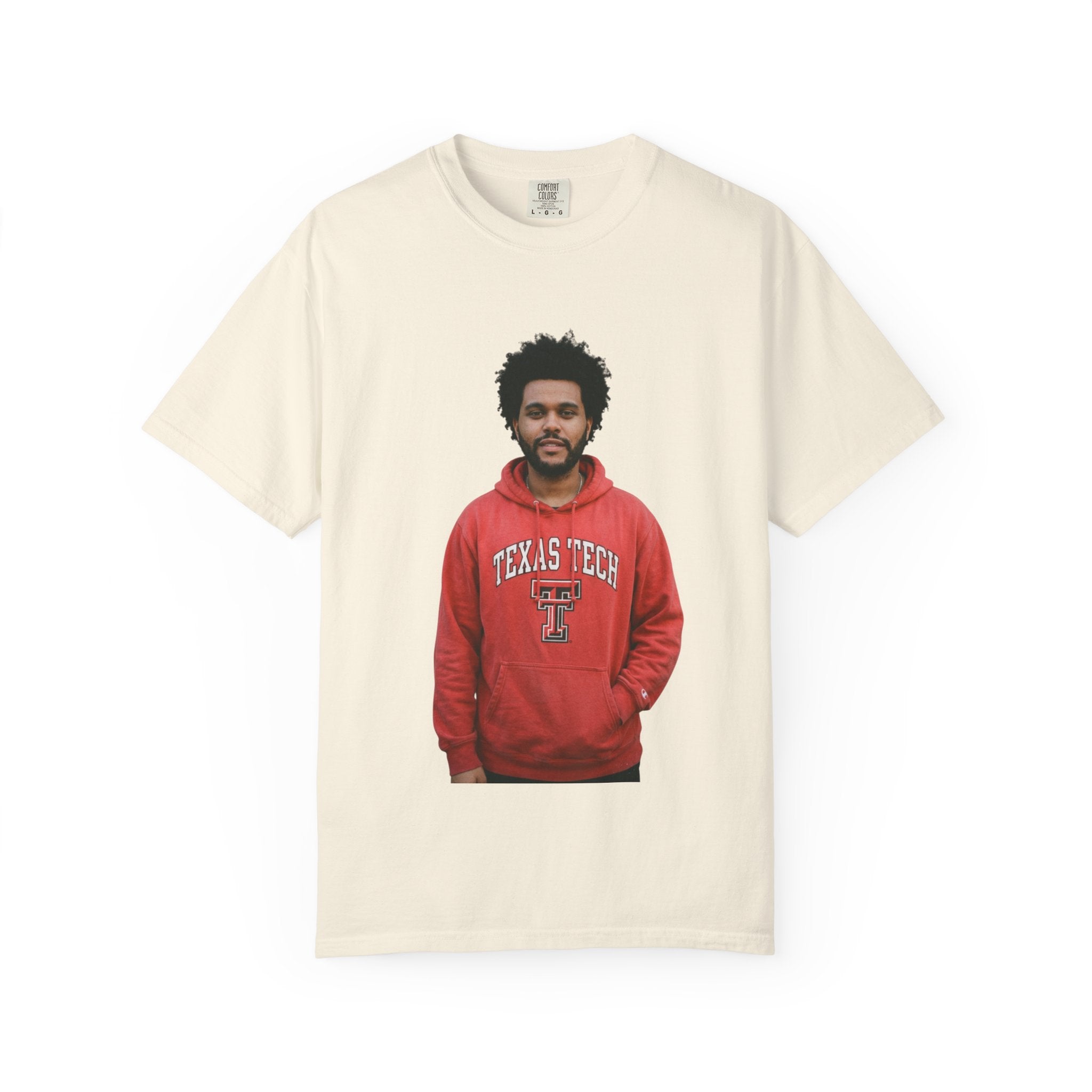 Graphic Photo Tee — Casual Vintage-Style Portrait Print T-Shirt