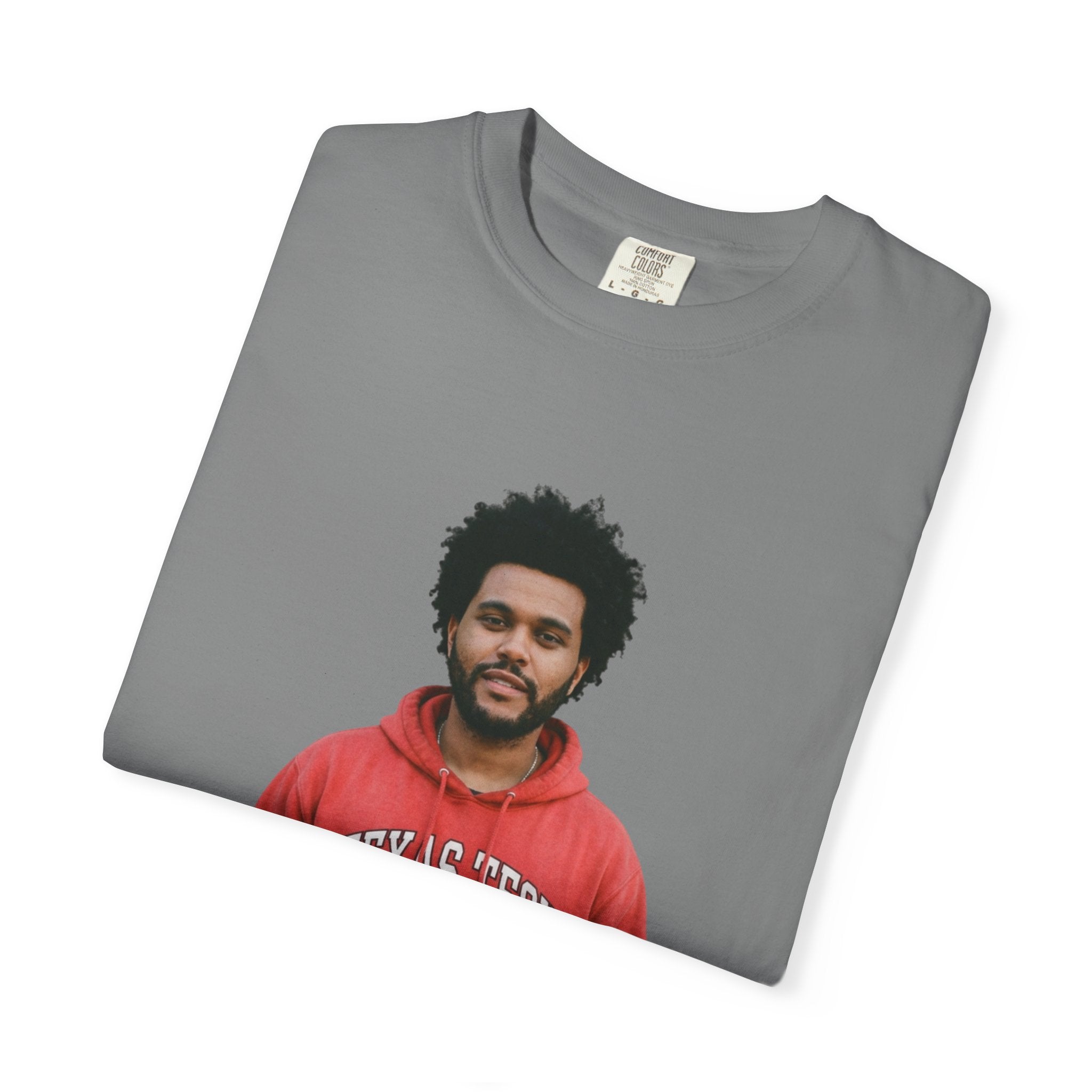Graphic Photo Tee — Casual Vintage-Style Portrait Print T-Shirt