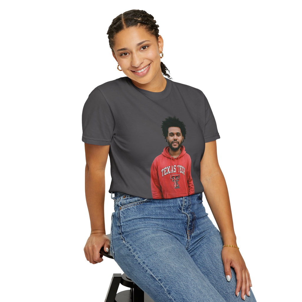 Graphic Photo Tee — Casual Vintage-Style Portrait Print T-Shirt