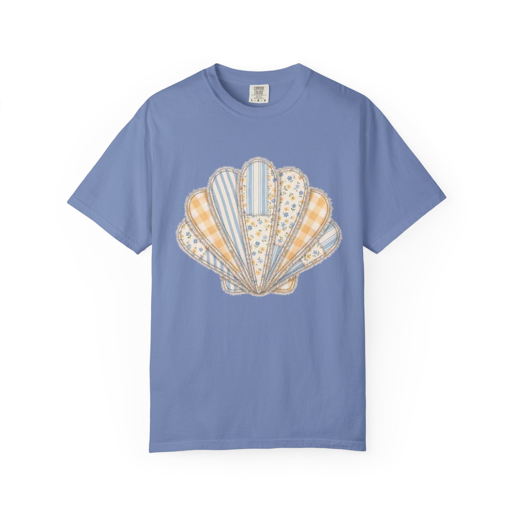 Seaside Patchwork Seashell Tee