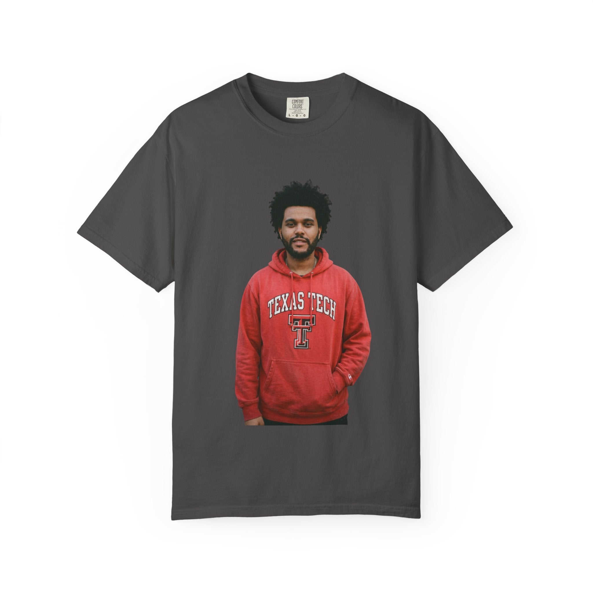 Graphic Photo Tee — Casual Vintage-Style Portrait Print T-Shirt