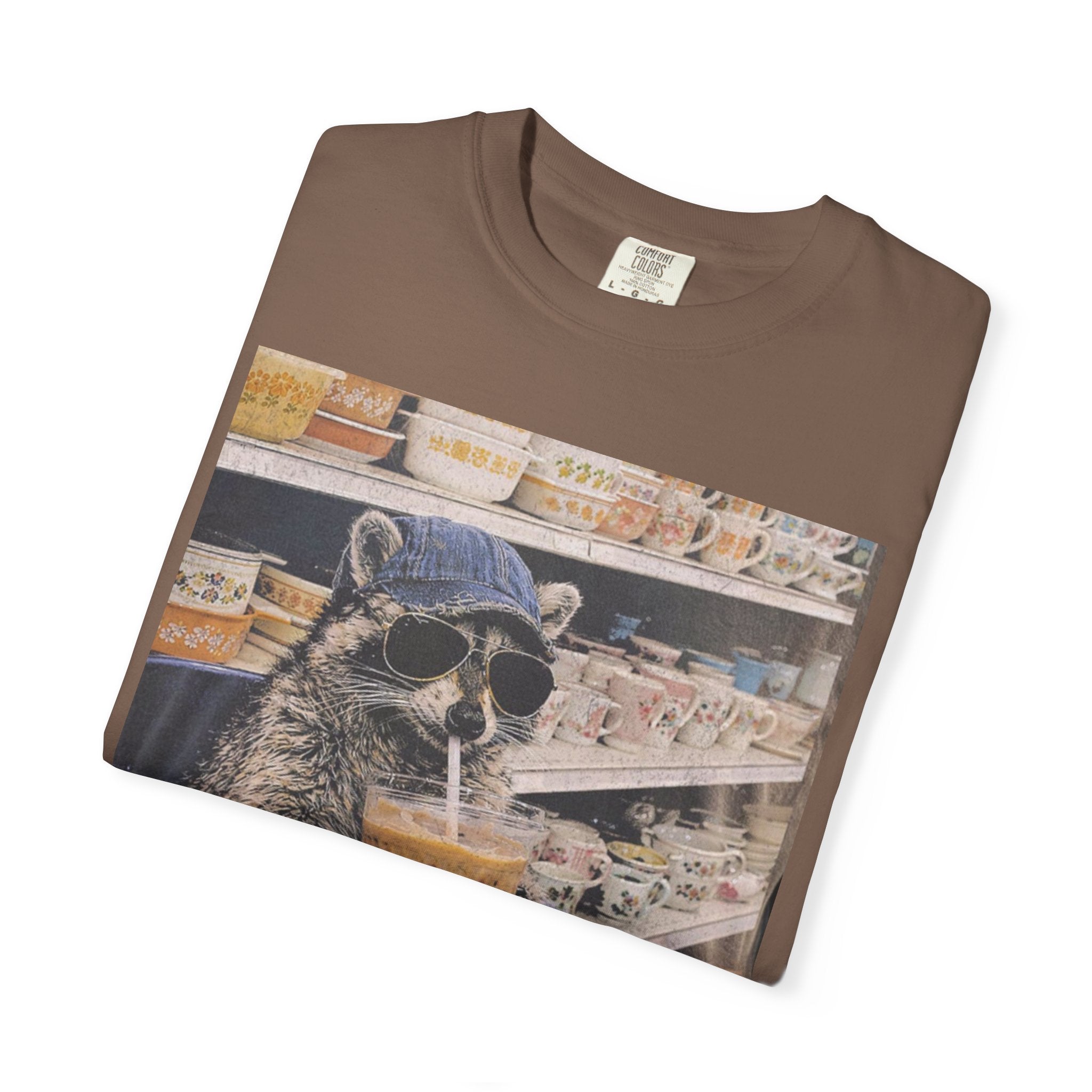 Raccoon Thrift Finds Tee — "I’d thrift that" Graphic T-Shirt