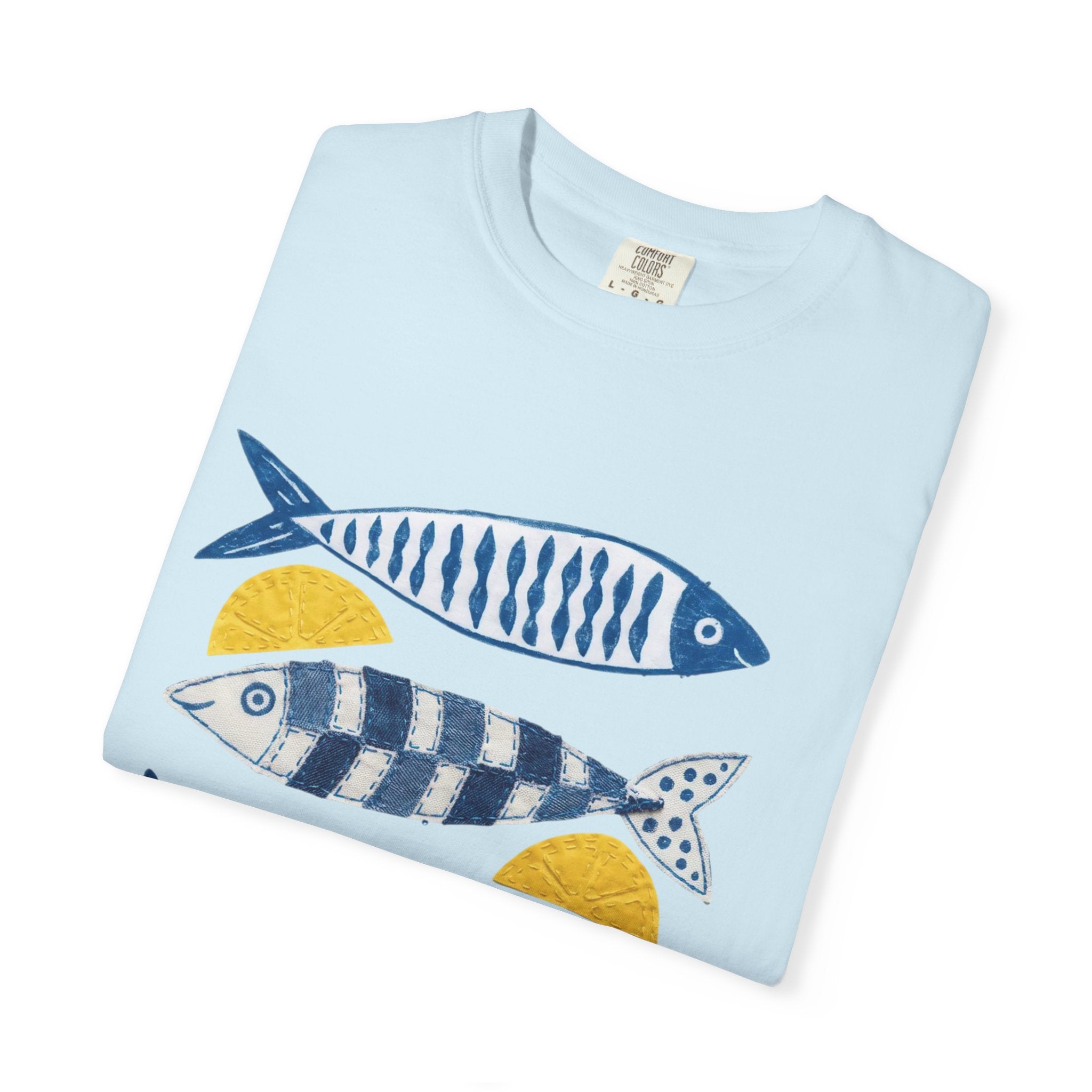 Sardine Fish Print T-Shirt — Nautical Graphic Tee