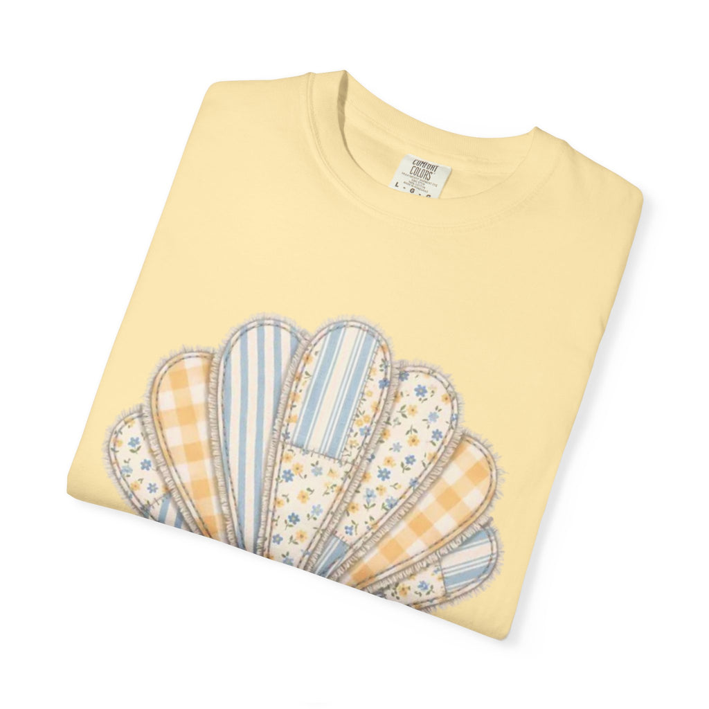 Seaside Patchwork Seashell Tee