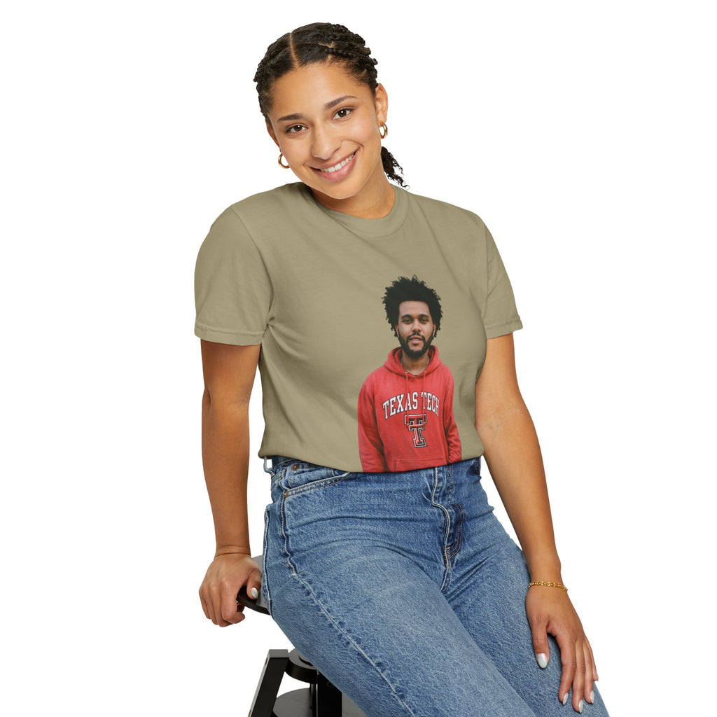 Graphic Photo Tee — Casual Vintage-Style Portrait Print T-Shirt
