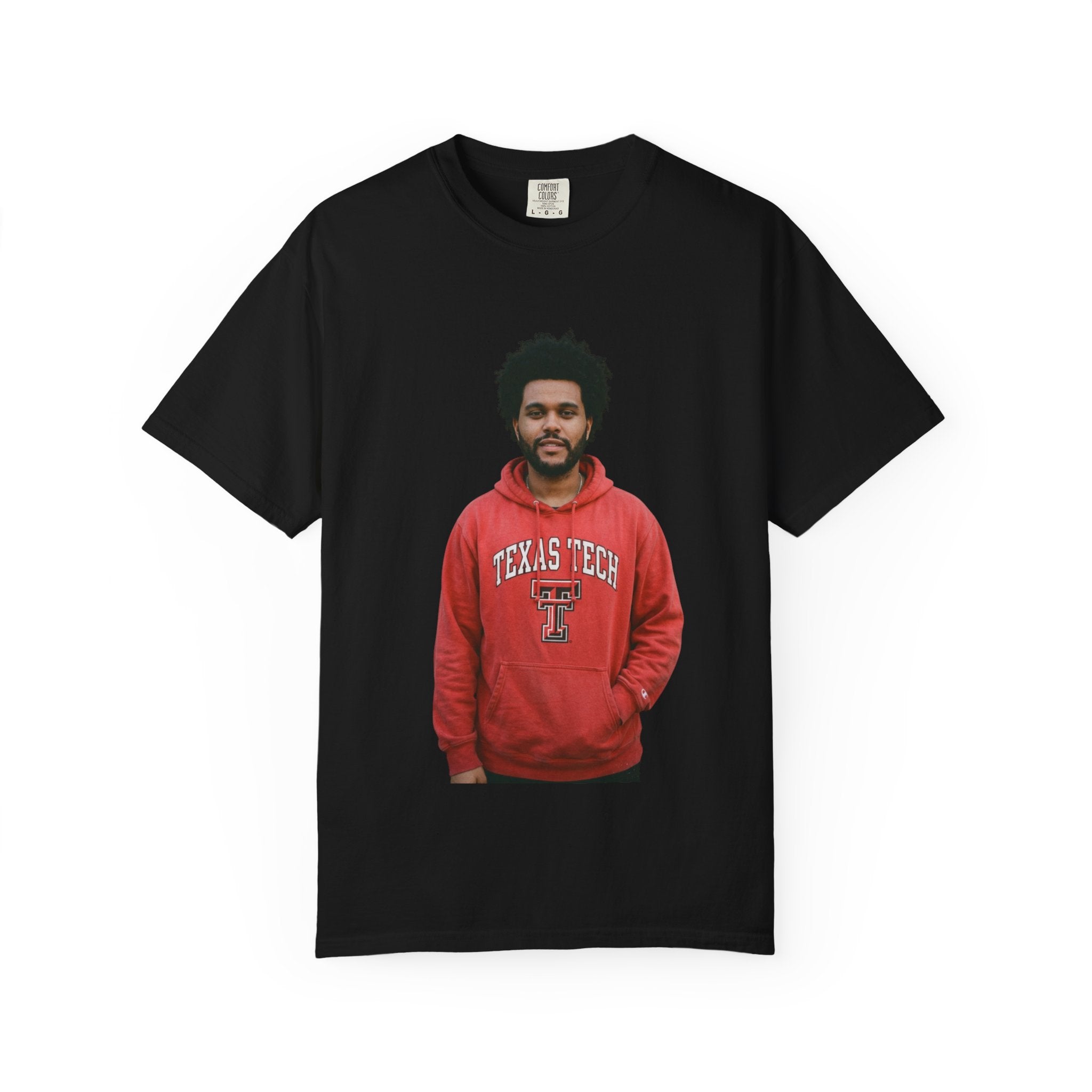 Graphic Photo Tee — Casual Vintage-Style Portrait Print T-Shirt