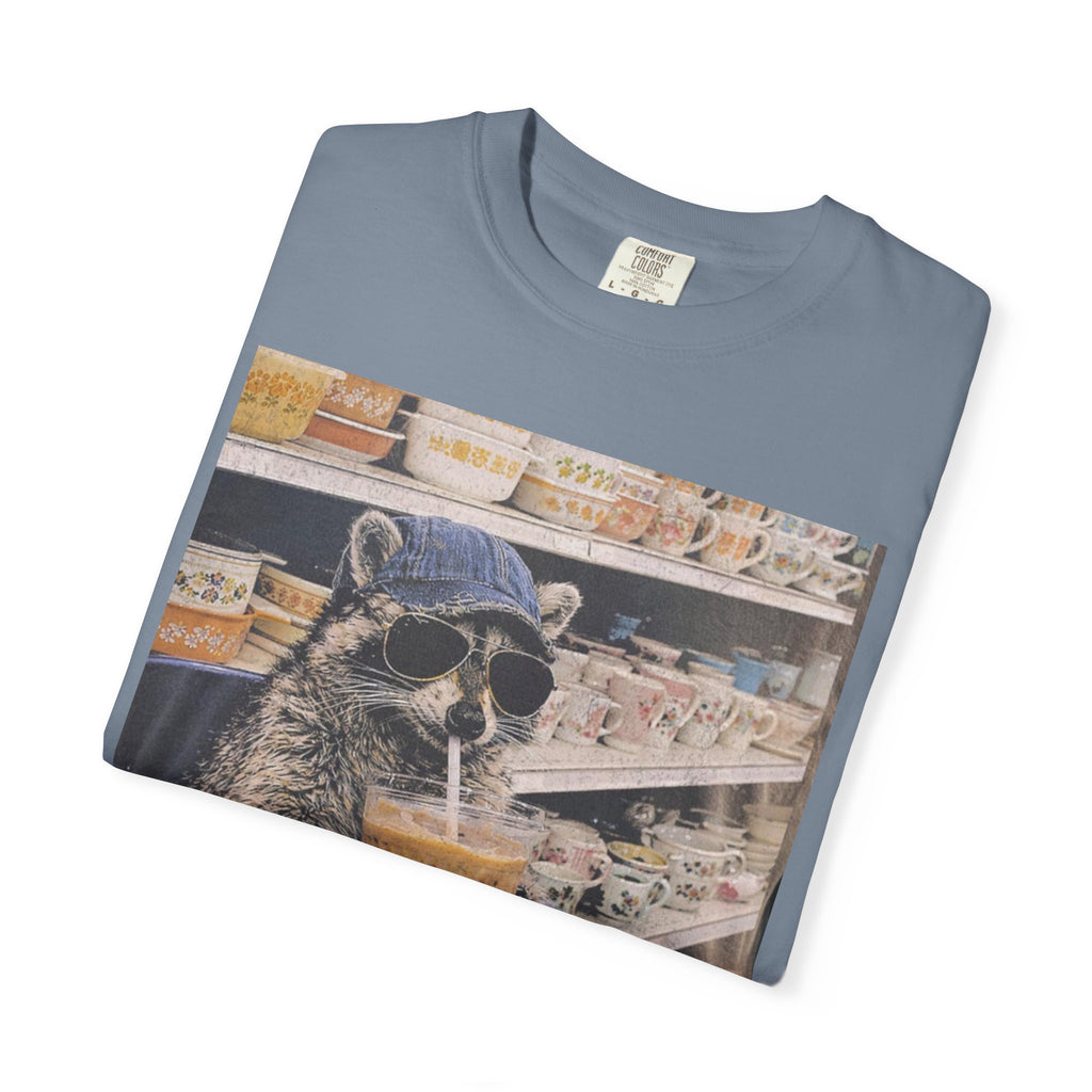 Raccoon Thrift Finds Tee — "I’d thrift that" Graphic T-Shirt